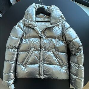 Sam. Freestyle Metallic Silver Jacket (Medium)